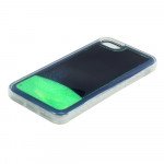 Wholesale iPhone 7 Plus Glow In the Dark Liquid Star Dust Case (Green)